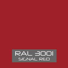 RAL 3001 Signal Red  Military Application  Hooks, Eyes, Wheel Nuts tinned Paint